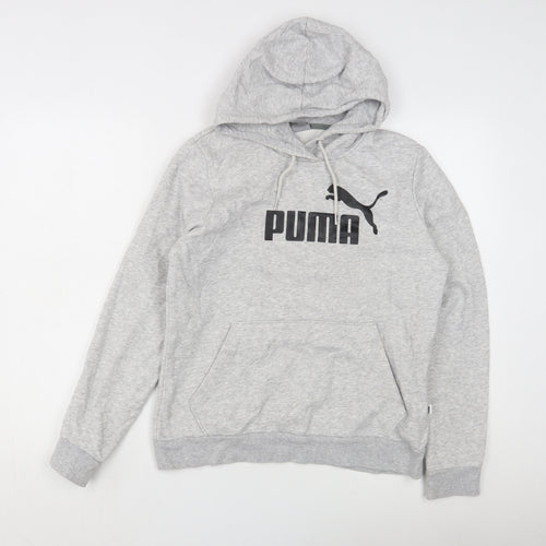 Puma Women's Grey Pullover Hoodie Size 16