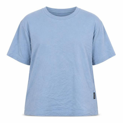Kangol Unisex Blue Cotton T-Shirt Size M Crew Neck