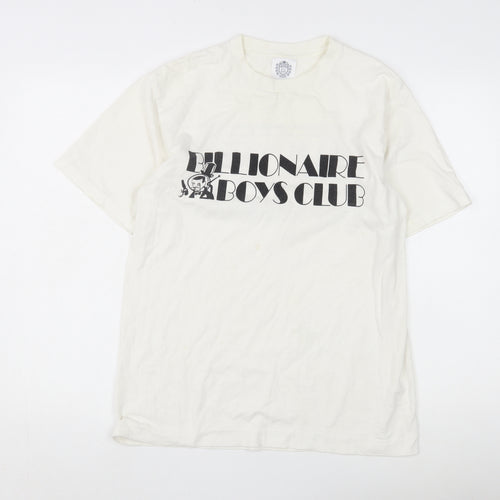 Billionaire Boys Club Men's White Logo T-Shirt M