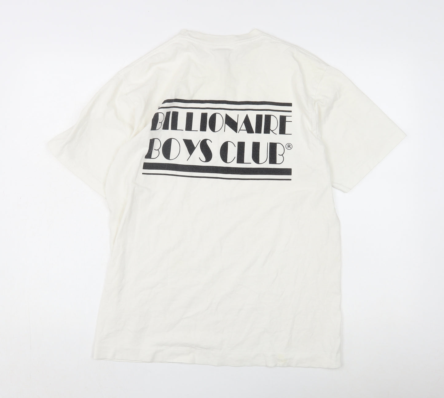 Billionaire Boys Club Men's White Logo T-Shirt M