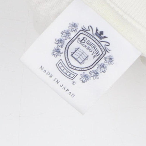 Billionaire Boys Club Men's White Logo T-Shirt M