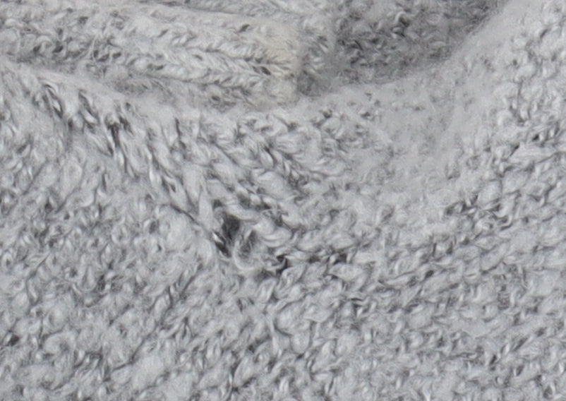 Capsule Women's Grey Ivory Hooded Open front Cardigan Size 16/18