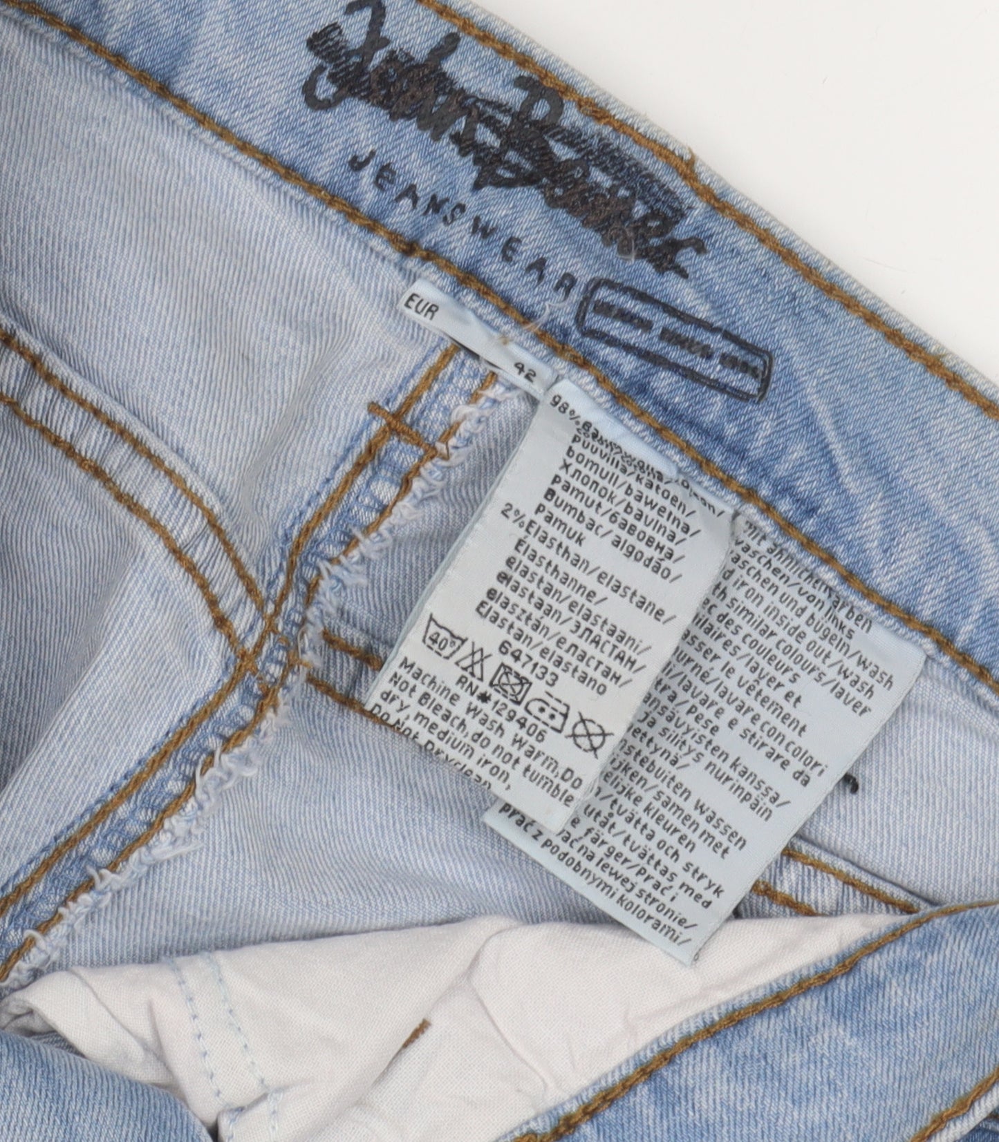 John Baner Women's Blue Skinny Jeans Size 12