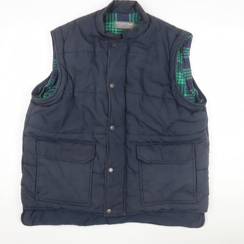 Regatta Men's Blue Waistcoat, L, Casual Autumn Essential