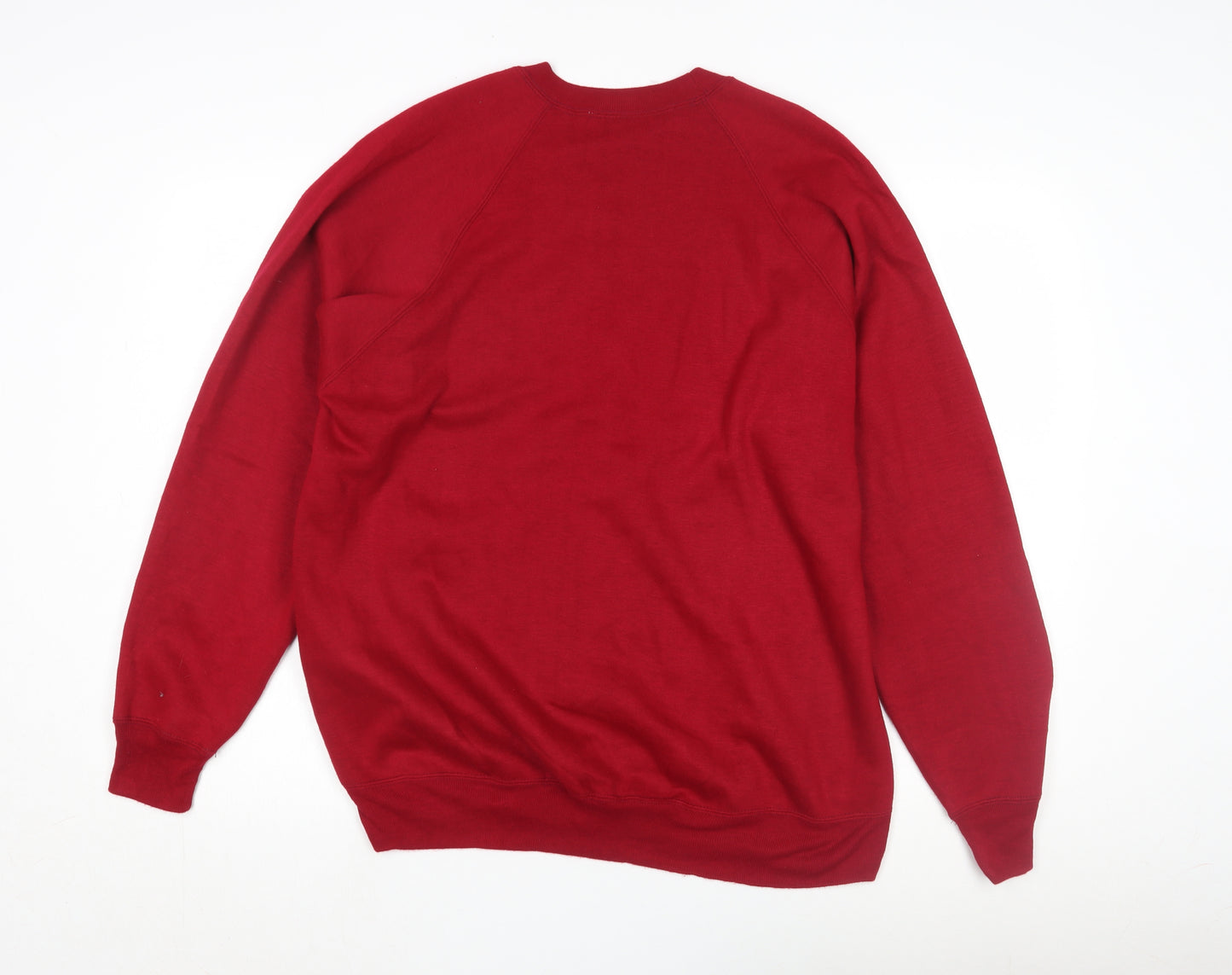 Hush Puppies Men's Red Pullover Sweatshirt L