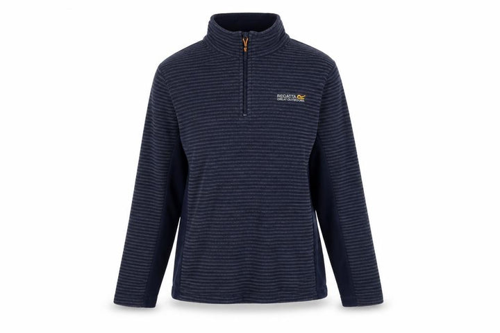 Regatta Women's Blue Striped Sweatshirt, Size 12