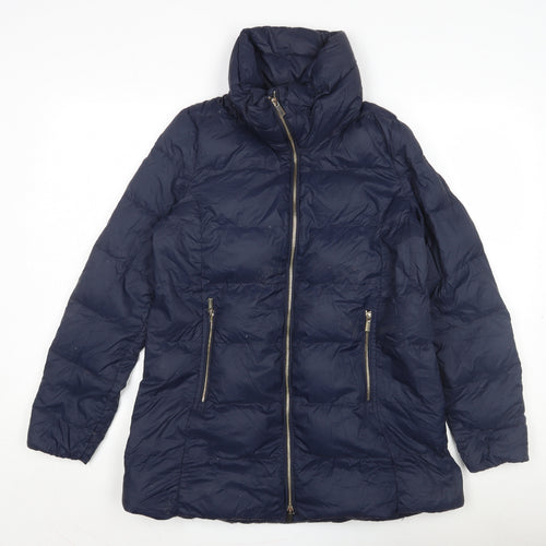 Mango Women's Blue XS Puffer Jacket