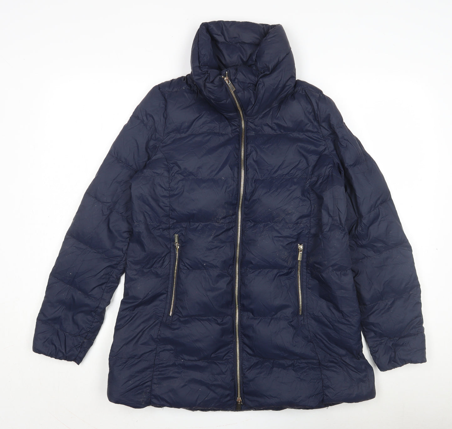 Mango Women's Blue XS Puffer Jacket