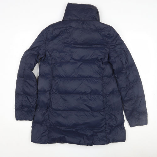 Mango Women's Blue XS Puffer Jacket