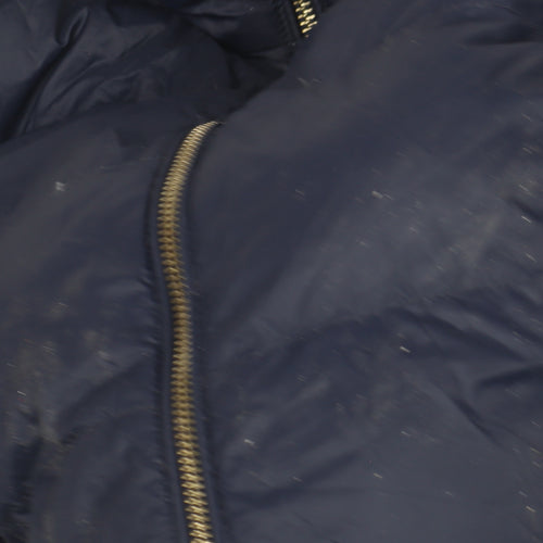 Mango Women's Blue XS Puffer Jacket