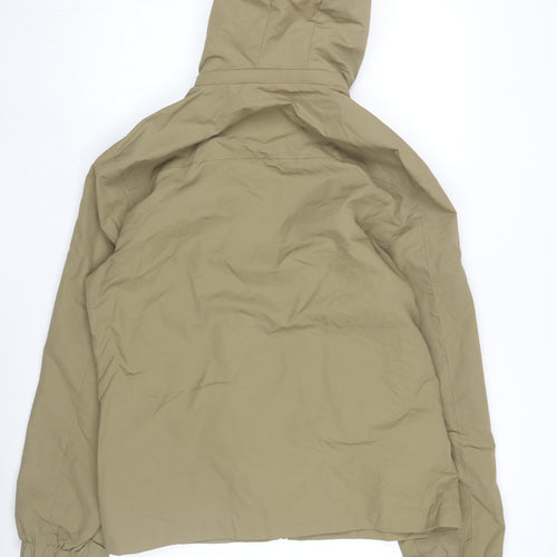 Outdoor Men's Green S Windbreaker Hooded Jacket