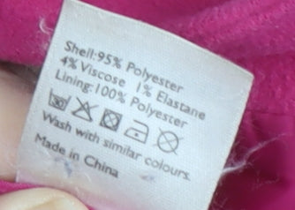 John Lewis Girls Pink Duffle Coat 2 Years