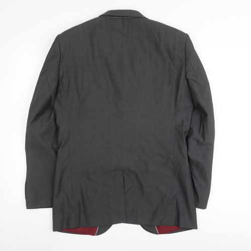 Next Men's Grey Blazer 38S Business