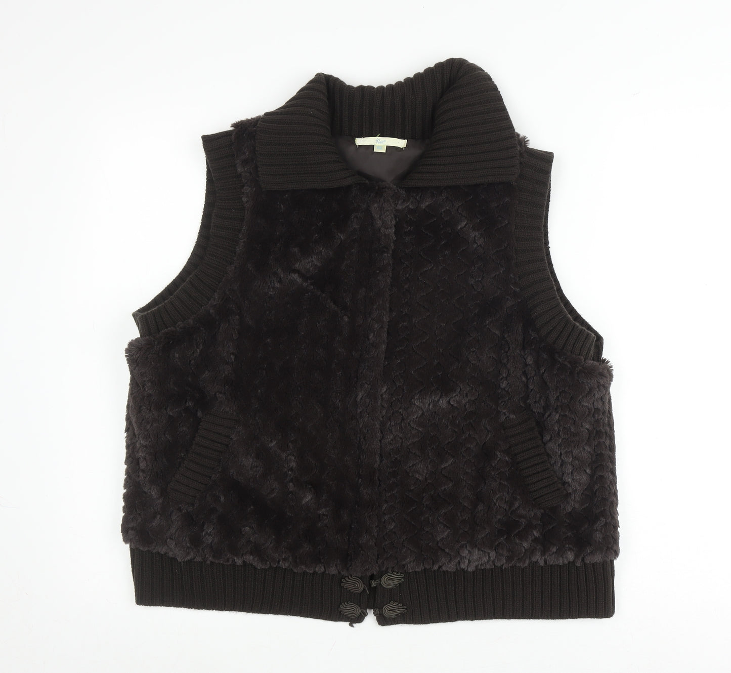 Klass Women's Black Waistcoat 2XL