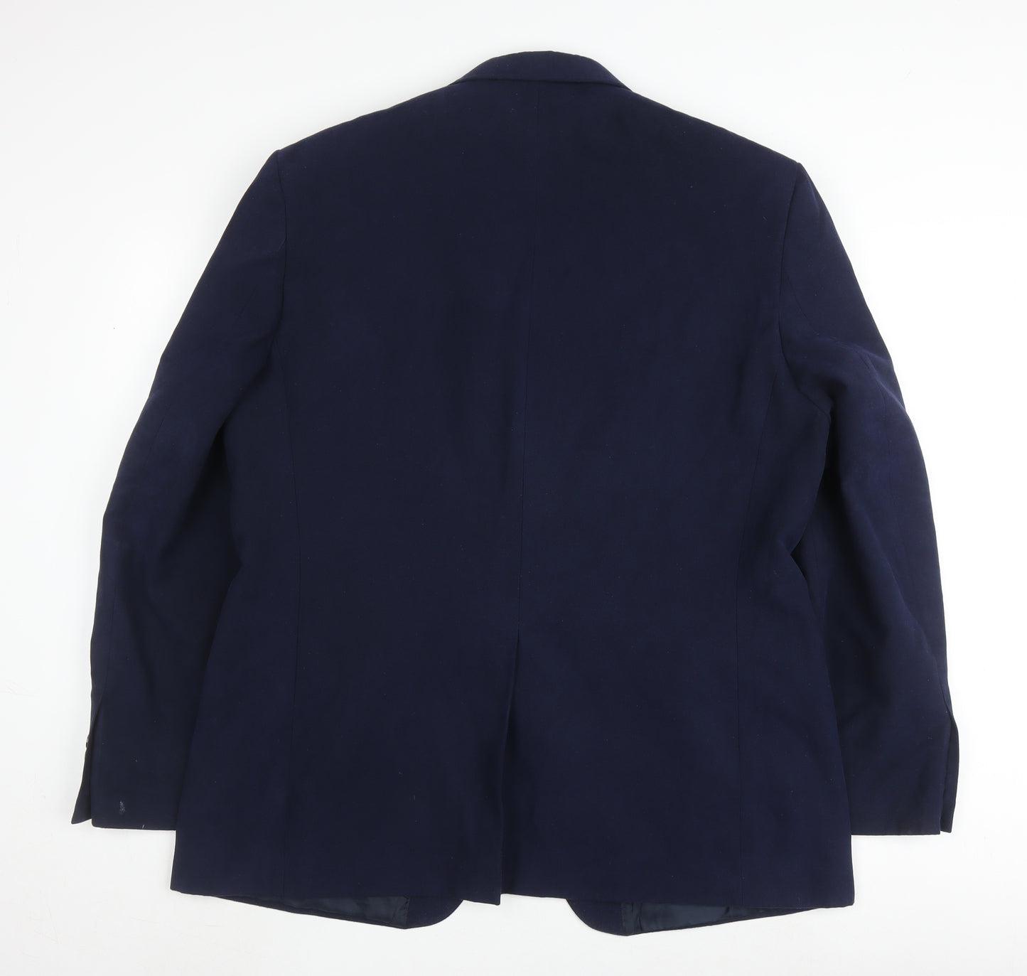 Marks and Spencer Men's Blue Blazer 44R, Two-Button