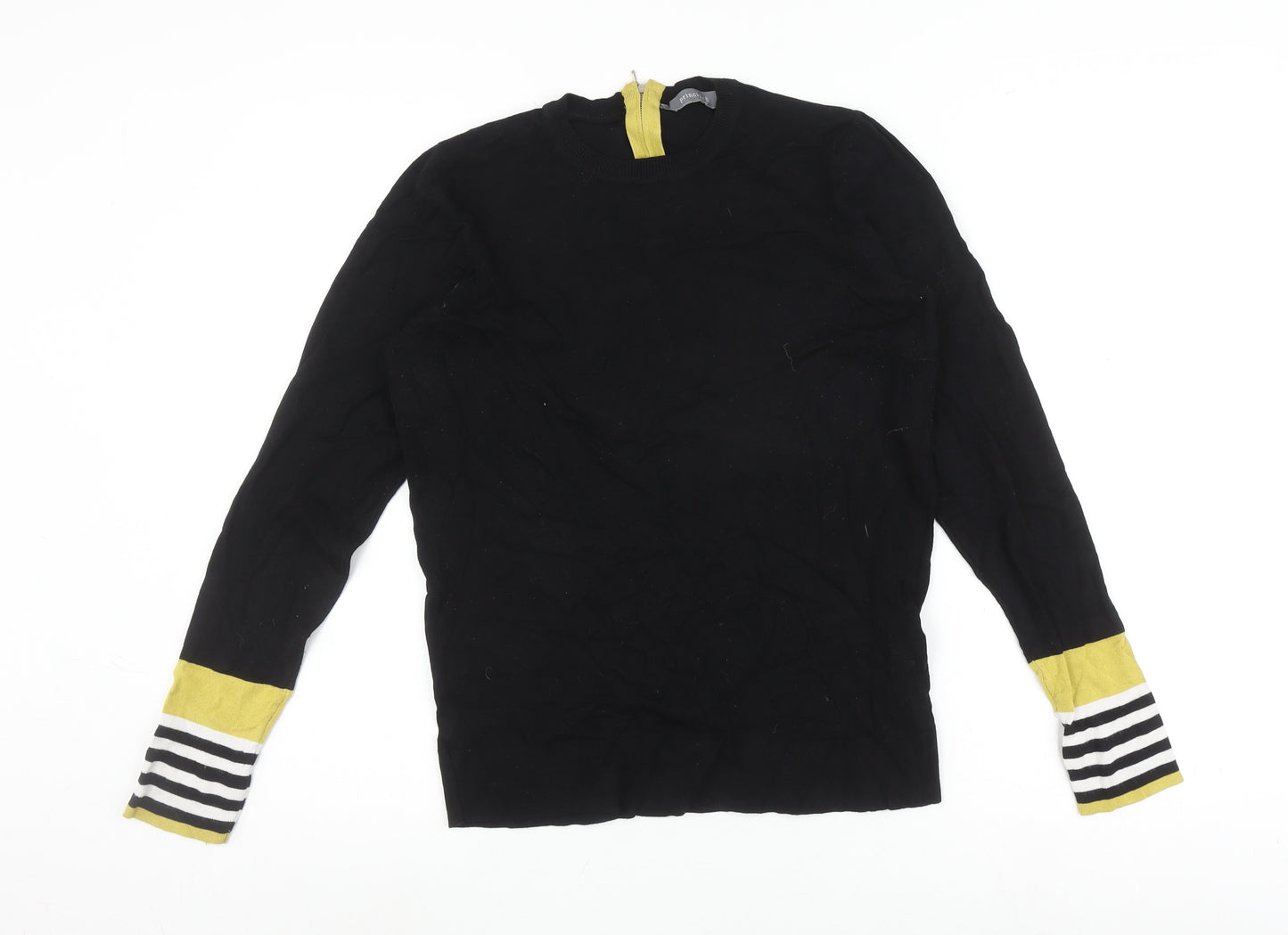 Principles Women's Black Crew Neck Pullover Jumper