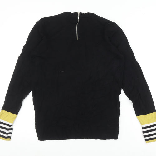 Principles Women's Black Crew Neck Pullover Jumper