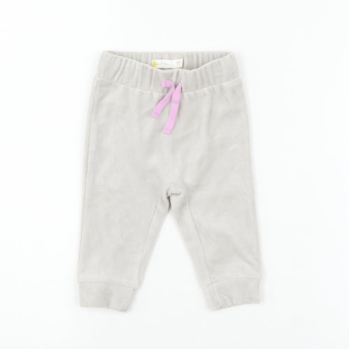 Baby Boden Unisex Jogger Trousers Grey 3-6M, Casual Comfort