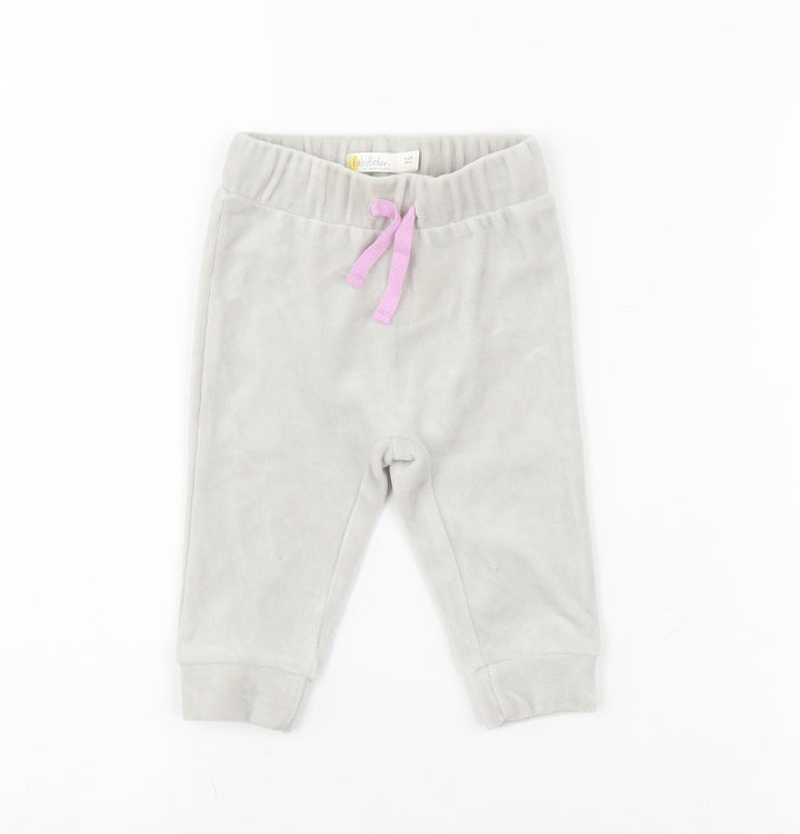 Baby Boden Unisex Jogger Trousers Grey 3-6M, Casual Comfort