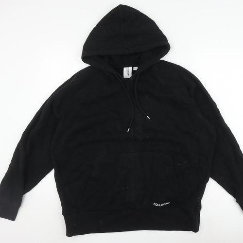 Collusion Men's Black Pullover Hoodie M