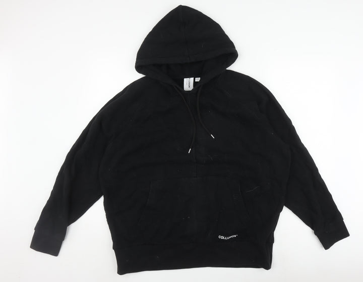 Collusion Men's Black Pullover Hoodie M
