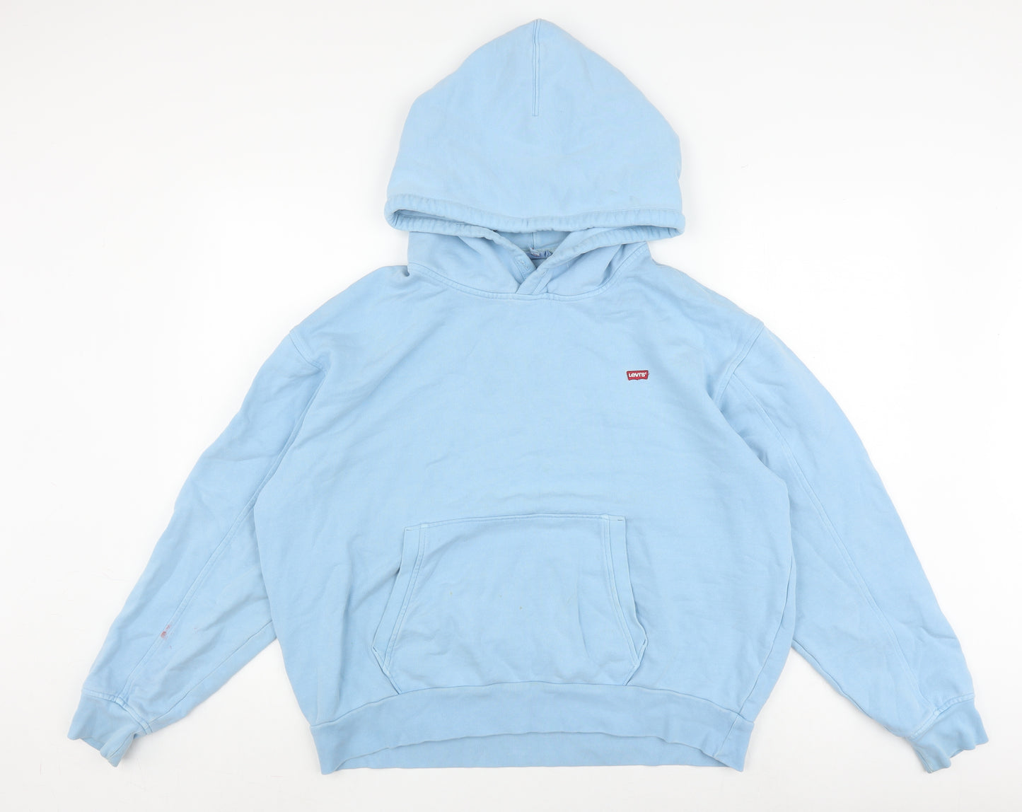 Levi's Blue Hooded Pullover for Men - Size M
