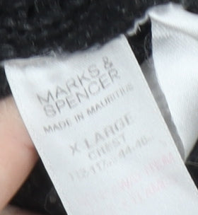 Marks and Spencer Men’s Black XL Cardigan