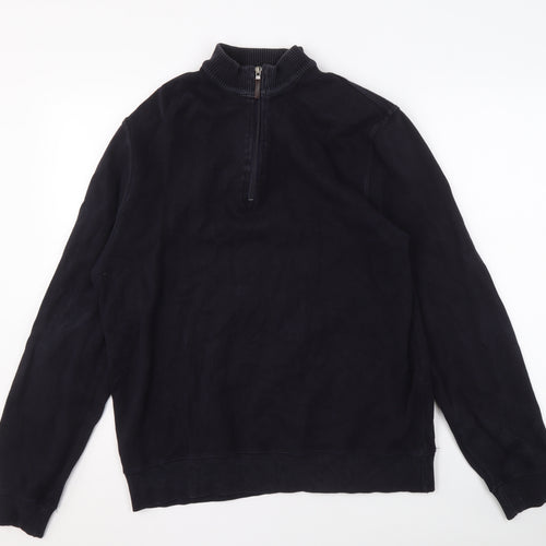 John Partridge Men's Black L Pullover Sweatshirt