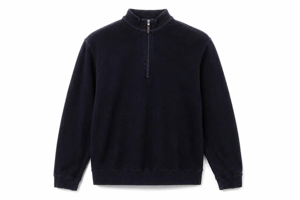 Front view of John Partridge Men's Black L Pullover Sweatshirt