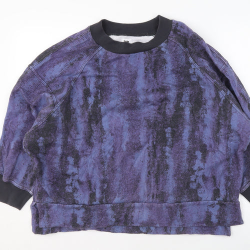 Kin Unisex Blue Pullover Sweatshirt L