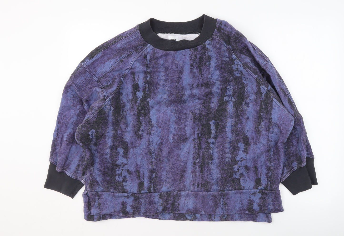 Kin Unisex Blue Pullover Sweatshirt L