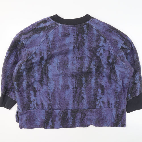 Kin Unisex Blue Pullover Sweatshirt L