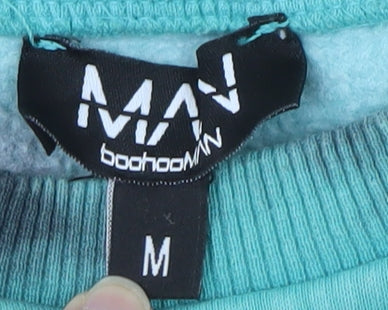boohooMAN Men's Multicoloured M Graphic Sweatshirt