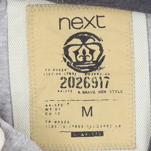 Next Men’s Grey College Hoodie Size M