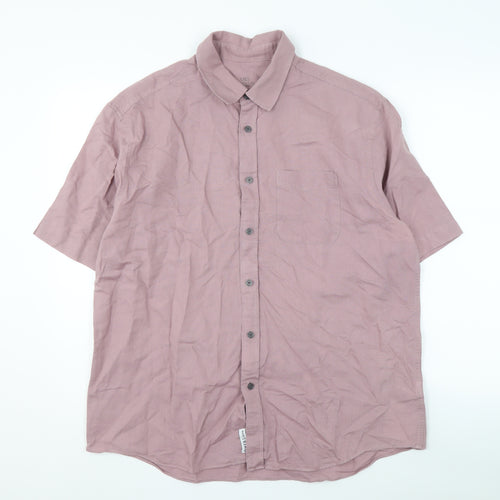 Marks and Spencer Men's Linen Blend Shirt L