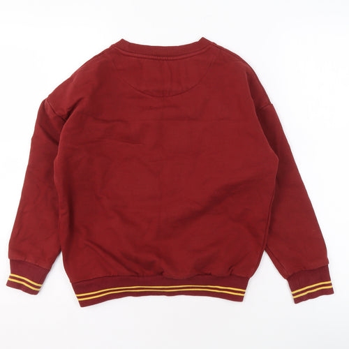 Marks and Spencer Boys Red Harry Potter Sweatshirt 9-10 Years