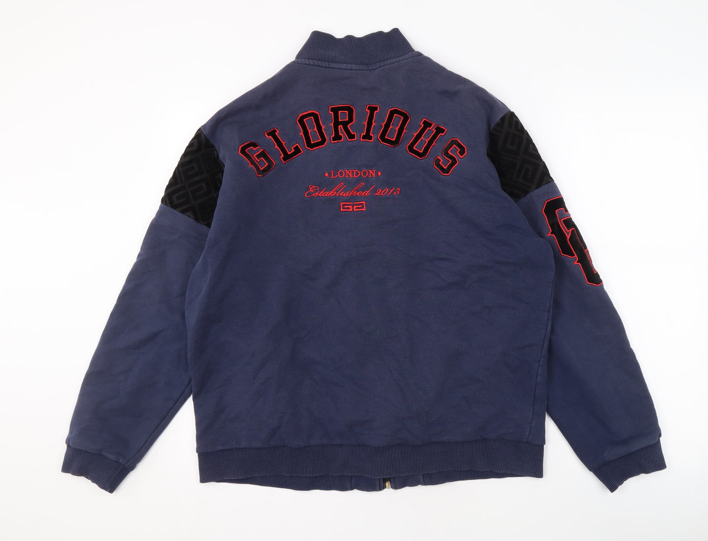 Glorious Gangsta Men's Blue Varsity Jacket XL