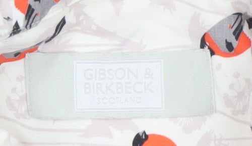 Gibson & Birkbeck Women's Multicoloured 12 Bird Button-Up Shirt