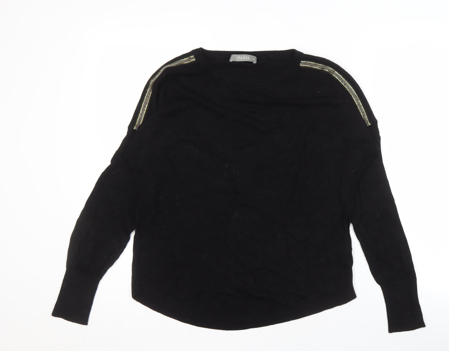 Oasis Women's Black Pullover Jumper - M