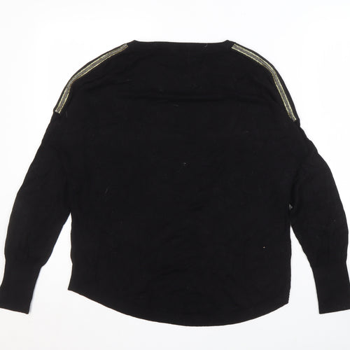 Oasis Women's Black Pullover Jumper - M