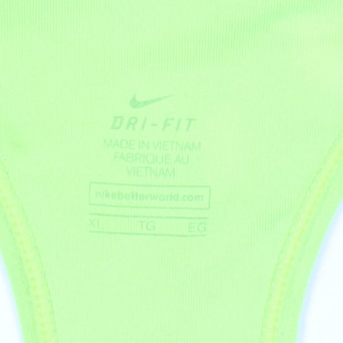 Nike Women's Green XL Sports Bra - Moisture Wicking