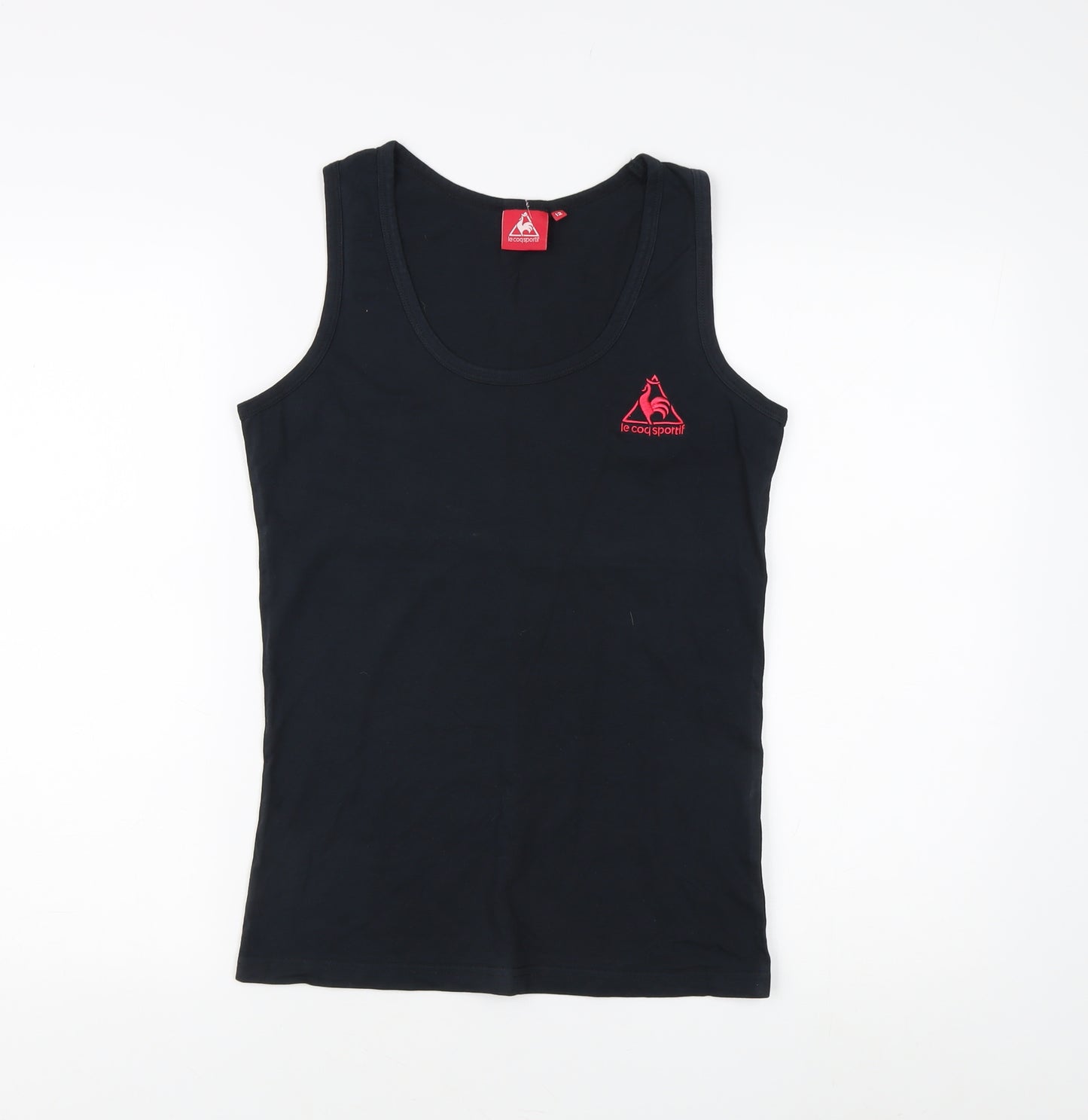 Le Coq Sportif Women's Black Tank Top Size 12