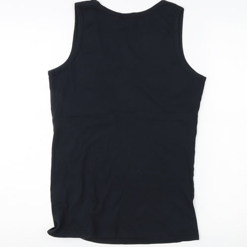 Le Coq Sportif Women's Black Tank Top Size 12