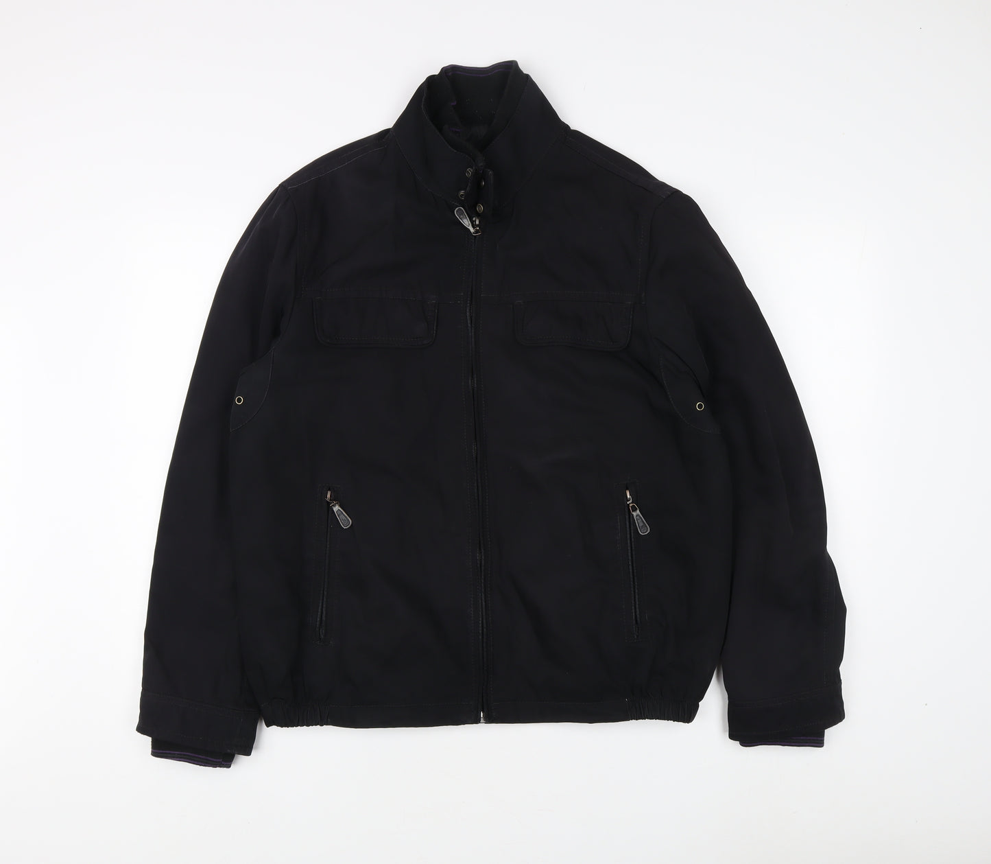 Jeff Banks Men's M Black Polyester Jacket