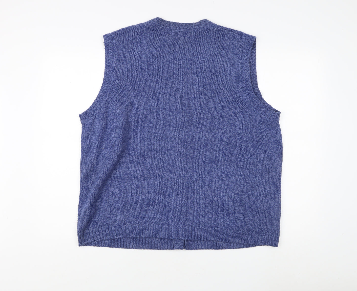 Honor Millburn Women's Purple Acrylic Vest XL