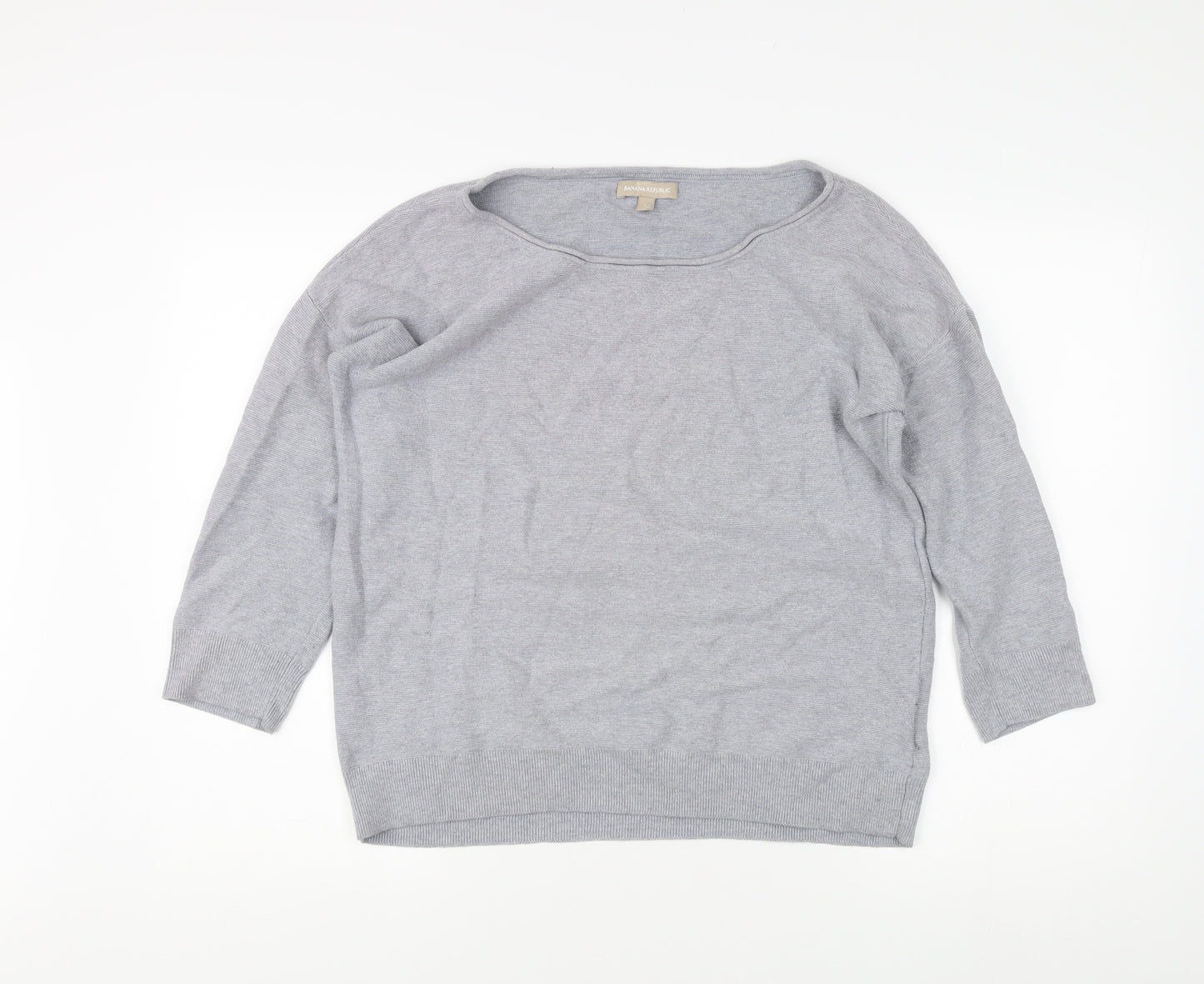 Banana Republic Women's Grey Pullover Jumper L