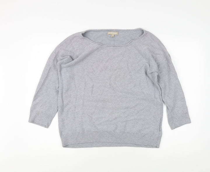 Banana Republic Women's Grey Pullover Jumper L