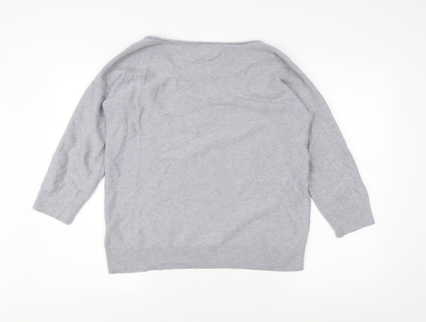 Banana Republic Women's Grey Pullover Jumper L