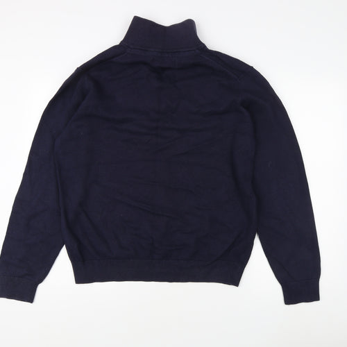 Raging Bull Men's Blue XL Knit Logo Sweatshirt