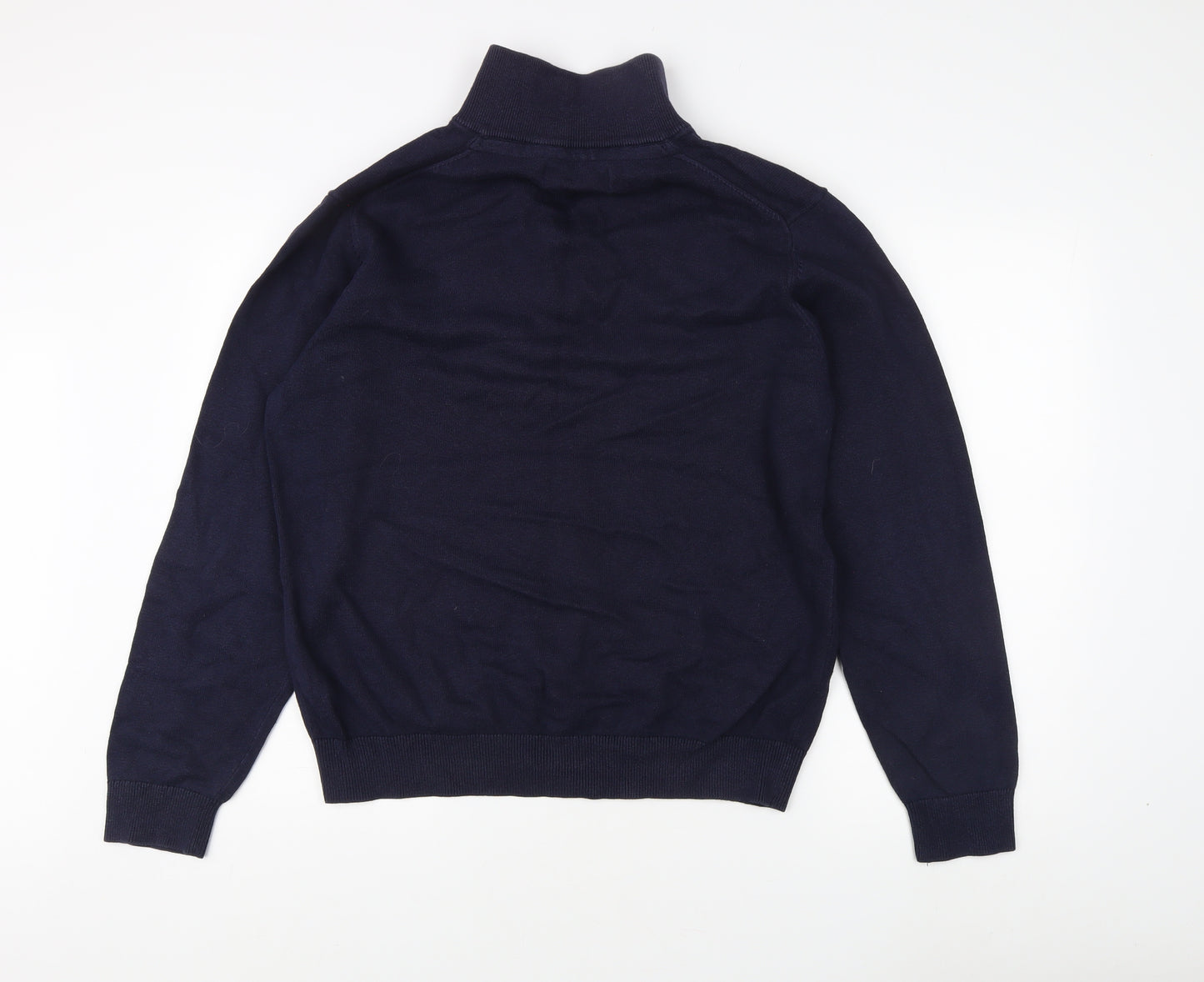 Raging Bull Men's Blue XL Knit Logo Sweatshirt